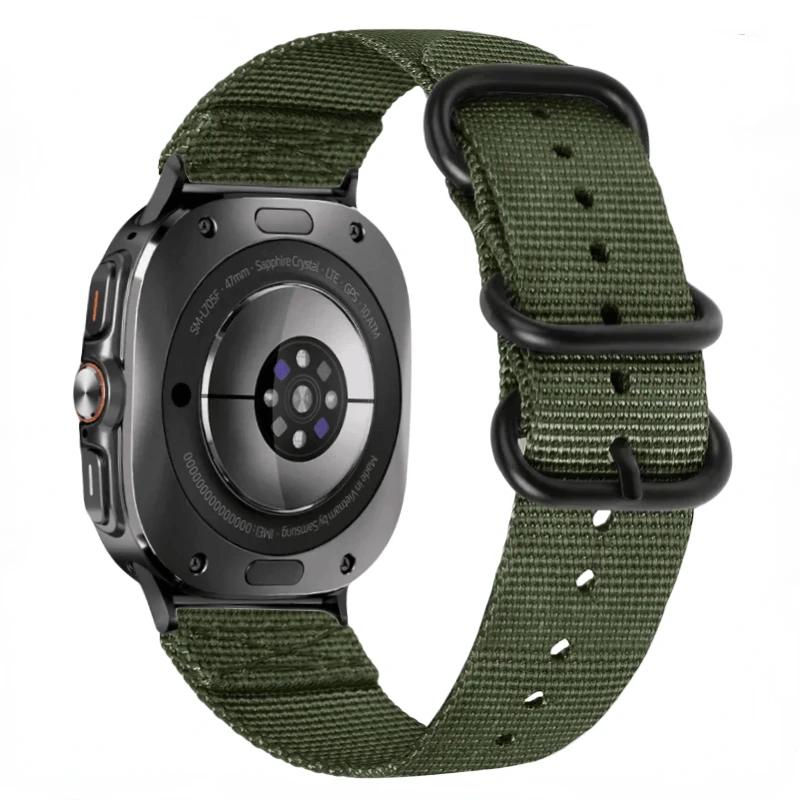 Нейлоновый Ремешок Для Samsung Galaxy Watch 8 44мм 40мм/8 classic 46мм/Ultra 47мм Мягкий Удобный Сменный Браслет Наручный