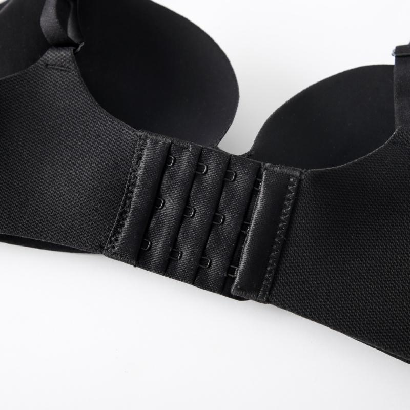 Бюстгальтер со сборками Тонкая секция без стального кольца Цельный бесшовный бюстгальтер со сборками Однотонный эластичный бюстгальтер с тонкими подкладками