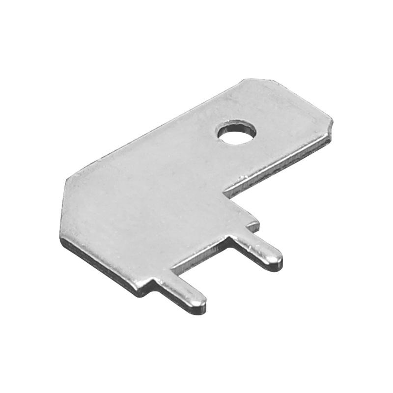 50Pcs 4.8/6.3 Flag-Shaped Inserts Pcb Circuit Board Insert Pcb L-Shaped Corner Solder Thickness 0.8Mm Welding Sheet