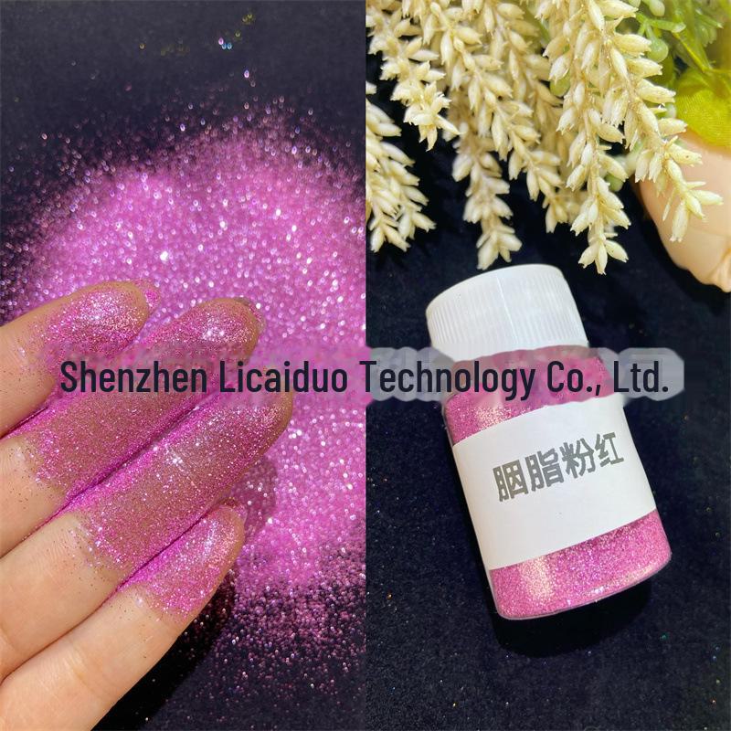 Блестящая пудра для ногтей 0,2 мм для самостоятельного нейл-арта с быстросохнущим клеем Crystal, маслом Quicksand и наполнителем Mahjong