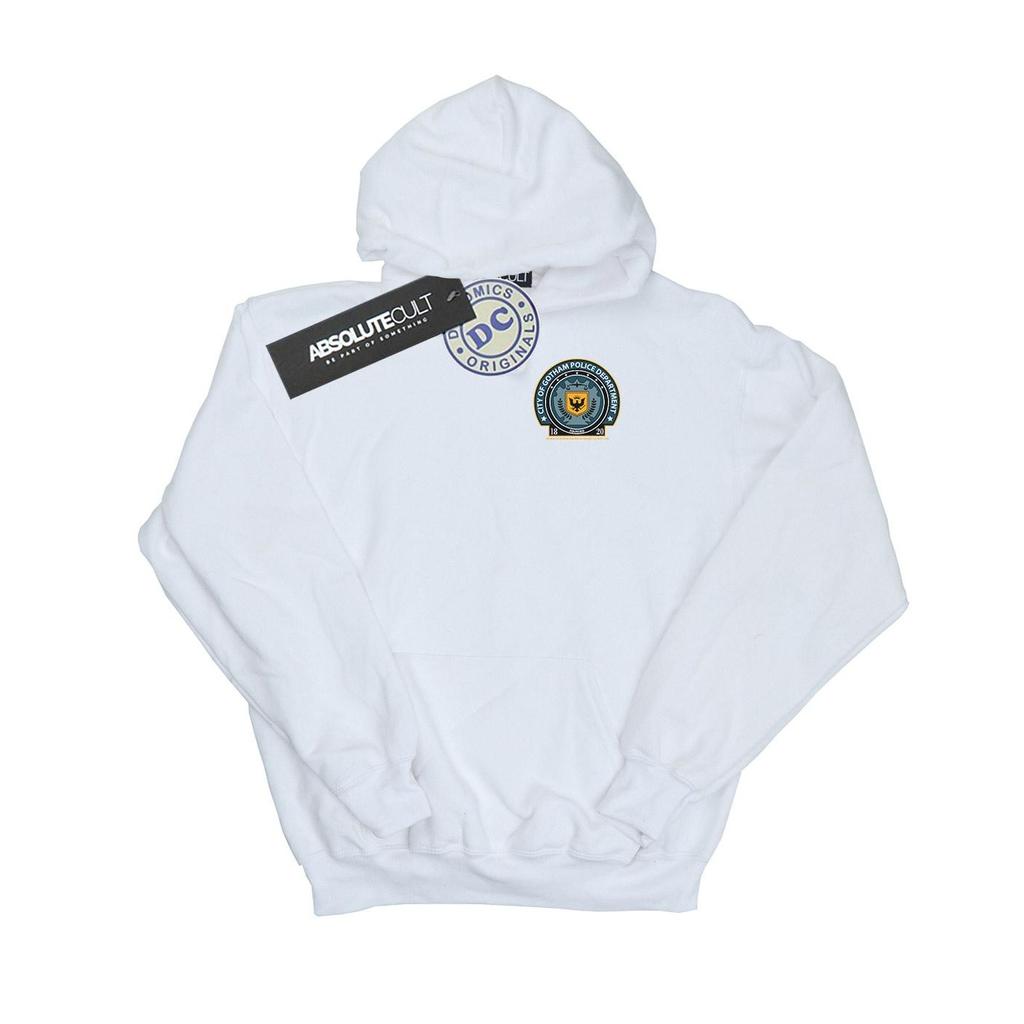 DC Comics Мужское худи с принтом на груди «Бэтмен Департамент полиции Готэма»