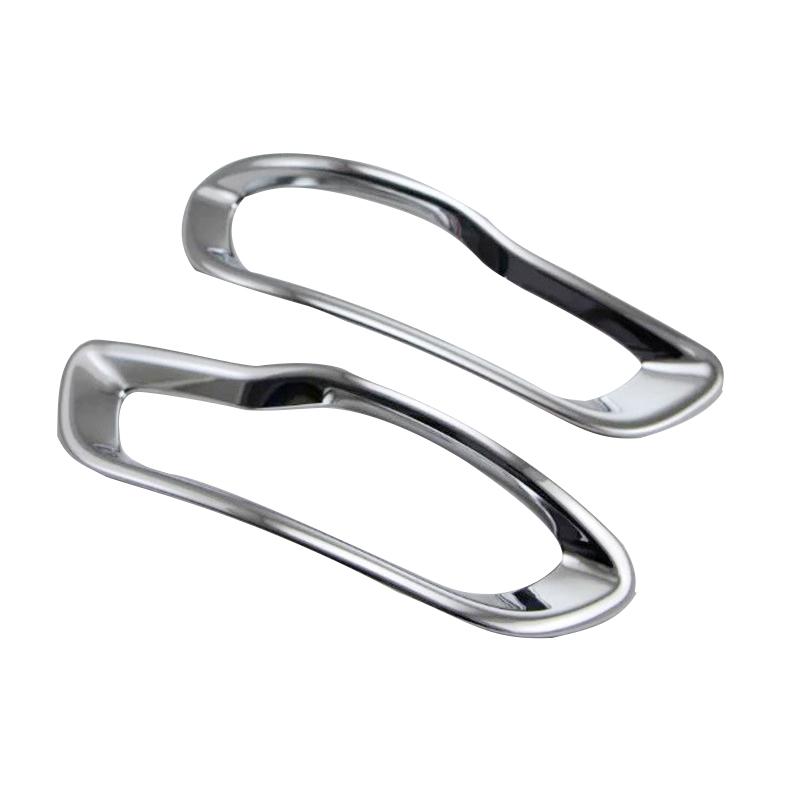 Для Jeep Cherokee KL 2014 2015 2016 2017 2018 ABS передний/задний задний бампер противотуманные фары крышка лампы отделка молдинг аксессуары