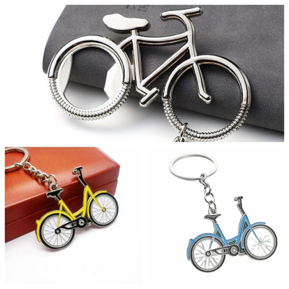 Bike Shaped Bottle Opener Keyring Multifunctional Bike Key Rings  Cycling Enthusiasts