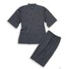 Watano Sato Kurume Chijimi Weave Jinbei (Japanese summer kimono) - Made entirely in Japan. Sizes S,