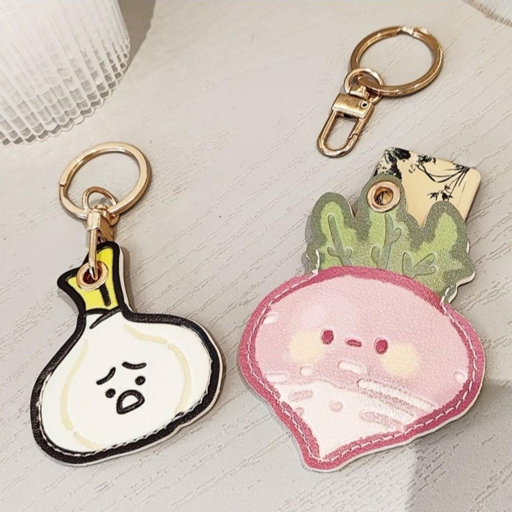 Avocado Access Control Card Case Anti-lost Access Card Holder Cute Bag Pendant Gifts