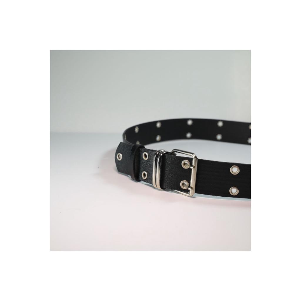 Детальный женский ремень с люверсами, брючный ремень, куртка, готический ремень без цепочки