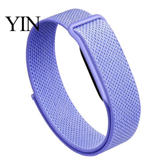 Прочный Нейлоновый Фитнес-Ремешок для Часов Google Fitbit Air, Дышащий Сменный Спортивный Ремешок, Регулируемый Плетеный Браслет с Защитой от Пота
