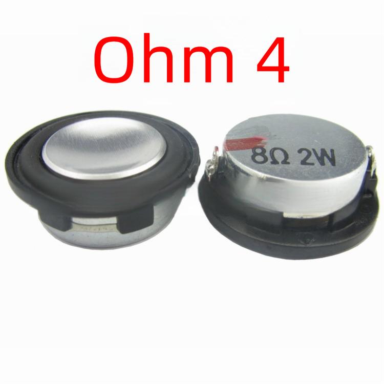 1inch Round Neodymium Iron Boron Magnetic Steel Thin Speaker For Bluetooth Audio, 28MM Small