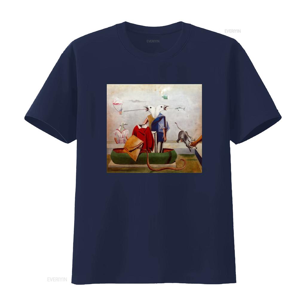 Birds Also Fish Snake And Scarecrow Max Ernst T Shirt Art Surrealism For Her Him Lover Vintage Homme Fashion