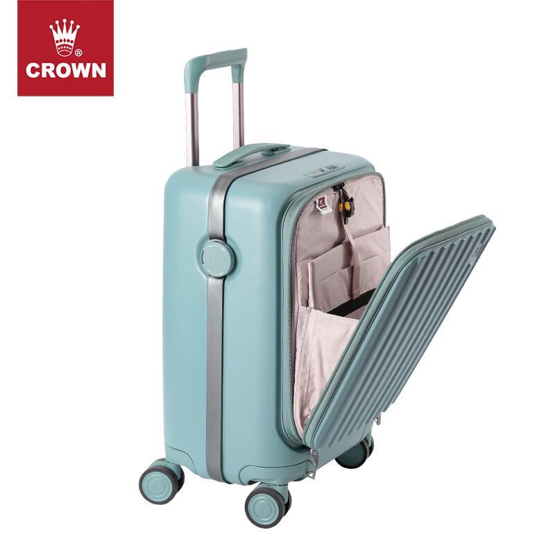 CROWN 5308 Расширяемый жесткий чемодан