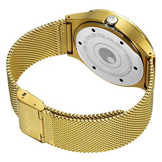 Часы ZEROO CRESCENT MOON кварцевые дизайнерские часы W09036B04SM04 [ZERO] мужские женские [подлинные]