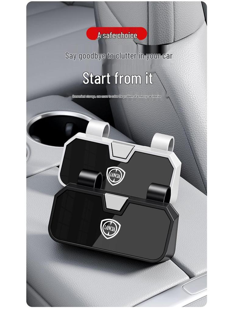 Lancia Car Sun Visor Sunglasses Storage Box: Premium Glasses Holder