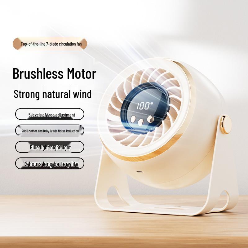 Portable USB Desktop Fan for Office & Dorm