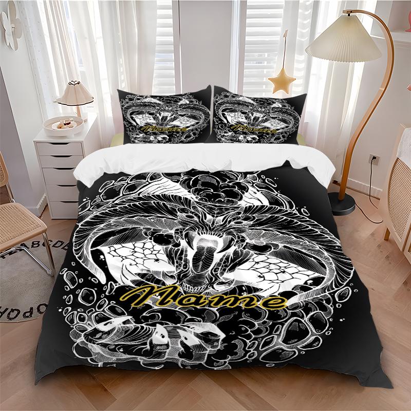 Custom Textile Epic Journey Bedding 3 Piece Set HD Print Duvet Cover Pillowcases for Teens Adult Bedroom Decoration