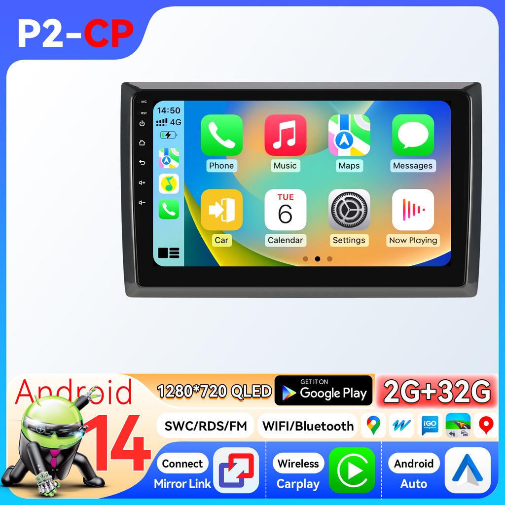 Hizpo 9 inch Car Radio For VW Beetle A5 2011 - 2019 Wireless Carplay Android Car Multimedia Video Player 2 DIN Radio Autoradio GPS Stereo Smart Int