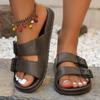 [Летние Женские Сандалии] Летние Женские Сандалии | 1 шт. Повседневные Пляжные Шлепанцы Спортивные Плоские