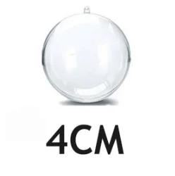 10pcs Transparent Plastic Christmas Balls, Christmas Tree Hanging Decorations, Wedding, Party, and Vacation Home Decorations