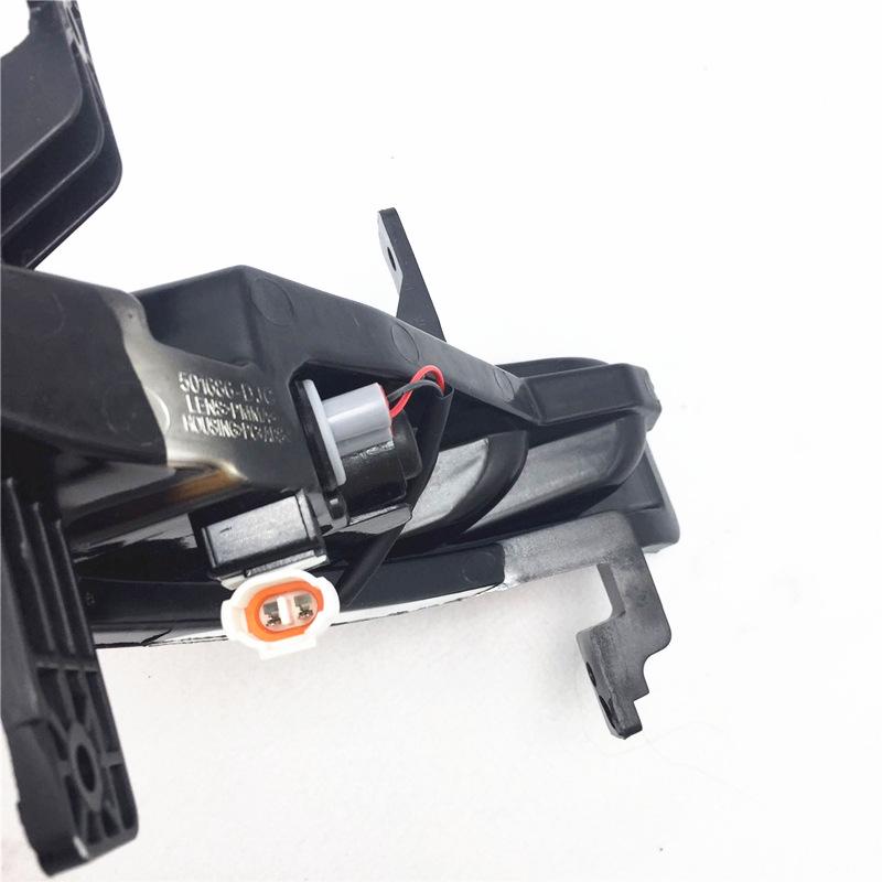 Rear Fog Light Assembly: Compatible with 18 Changan Eado Models, Including 2nd Gen Eado; Features Rear Bumper Fog Light and Reflector.