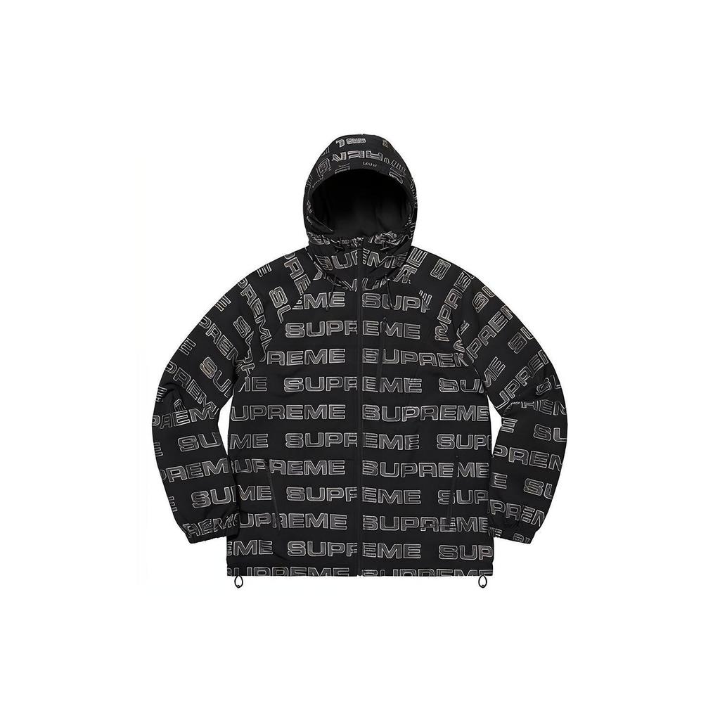 Supreme Logo Ripstop Hooded Track Jacket SUP-FW21-106