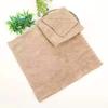 Coral Fleece Warp Knit Lace Towel: Absorbent 30x30cm Kitchen Wipe Cloth