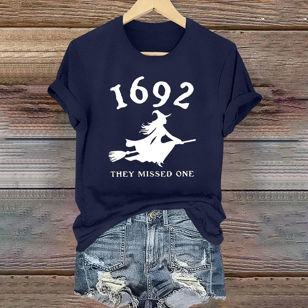 Женская повседневная футболка с круглым вырезом и коротким рукавом, пуловер