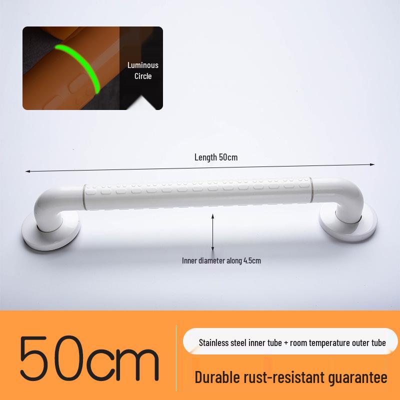 Stainless Steel Safety Grab Bar for Elderly - Bathroom Toilet Armrest
