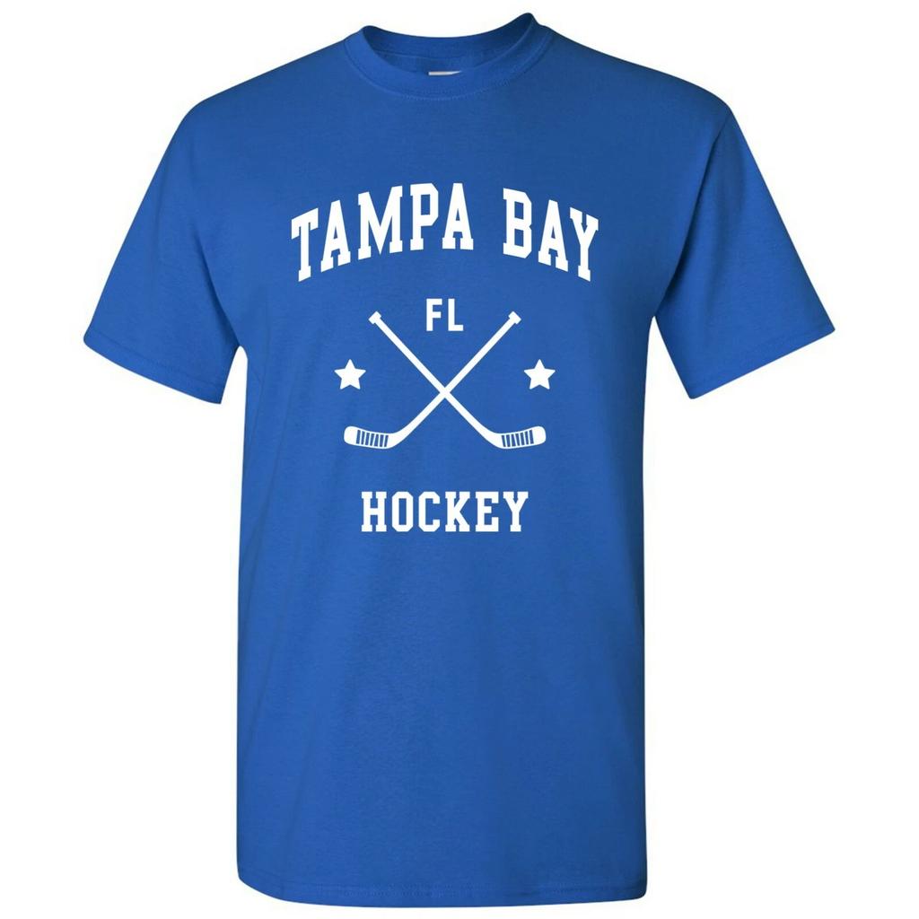 Базовая хлопковая футболка Tampa Bay Classic Hockey Arch