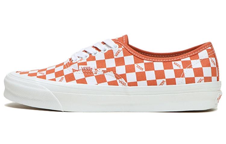Оригинальные Og Vans Lx 'Mecca Orange Checkerboard' VN0A5FBD0HL