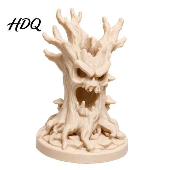Художественное Настольное Украшение 3D Печатная Фигурка Духа Дерева Готические Свирепые Монстры Орнамент для Уникальных Хоррор Акцентов Дома Хэллоуин Миниатюра