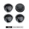 Для Audi B5 Колпачки ступицы Горячие Для Audi 60/61/68/69 мм Значок эмблемы Audi Колпачки центральных колпаков колес автомобиля Чехлы для дисков автомобиля Для Audi TT Q2 Q3 Q4 Q5