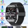 2025 Новые 1,95-дюймовые умные часы Ultra HD для мужчин с GPS-трекингом, Bluetooth-вызовом, NFC, монитором сердечного ритма, спортивным фитнесом, женские умные часы для OPPO