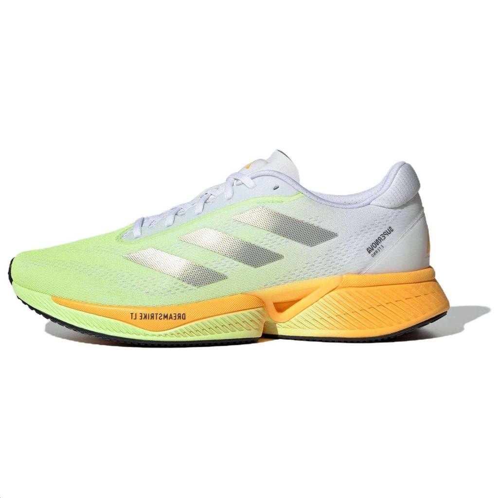 Adidas Supernova Eterno Comfortable Versatile Shock Absorbing Non-Slip Wear-Resistant Low-Top Casual Running Shoes Men Sneaker White Green Gray IH0435