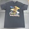 Vintage 3d Emblem Harley Davidson Shirt Size Large 50/50 Nekoosa Wi