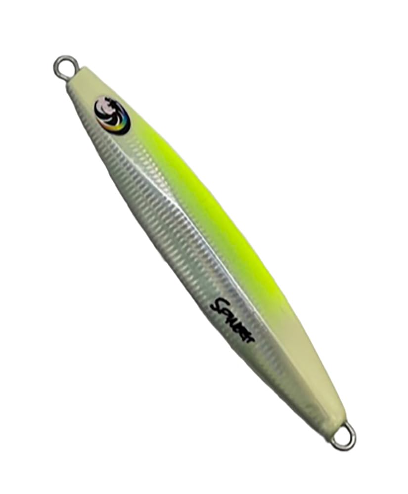 Nissin Uzaki Black Jaguar Jig Шпинат 150г Лайм Шартрез Светящийся