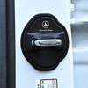 AABHZ1 Silicone Car Door Lock Covers Door Anti-Collision Soft Pads for Mercedes Benz B C E S Class A Class C200L GLC GLK CLA GLA