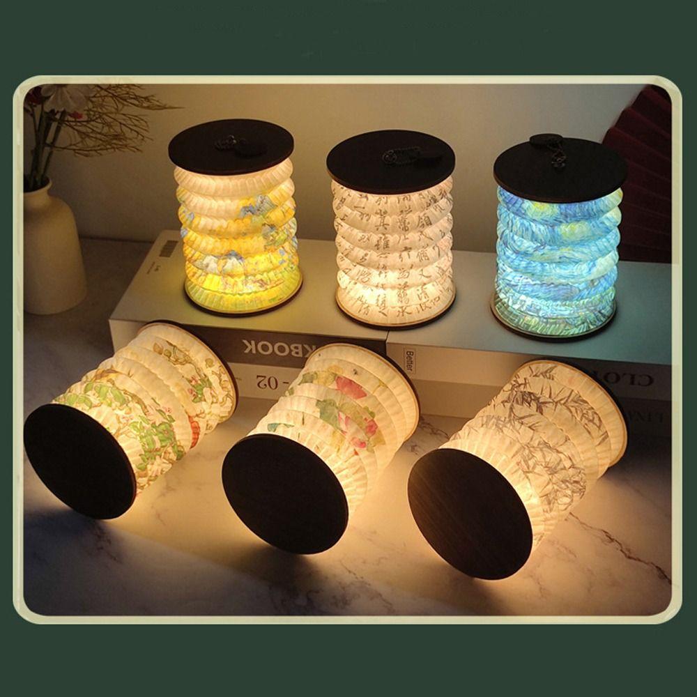 Ручной китайский бумажный фонарь подвесной орнамент новый ночной светильник