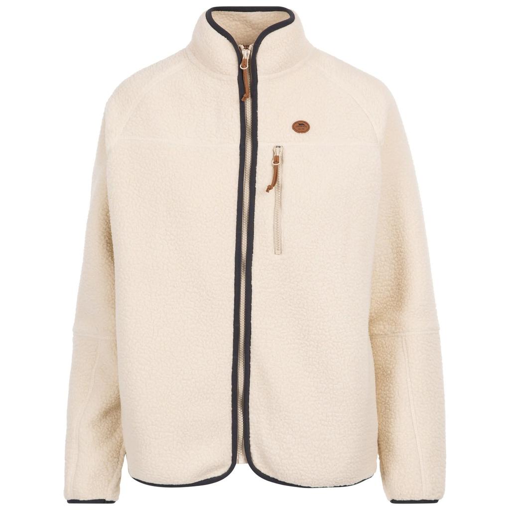 TRESPASS Womens/Ladies Quake Leather Trim Fleece Jacket