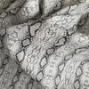 Moonfarm Python Faux Leather Approximately 136cm X PVC Synthetic Snake Slightly White Fabric, 1m, Leather, Print, Thin, (Regular Size)