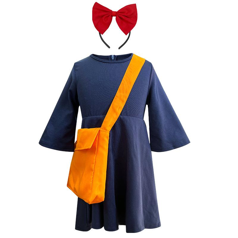 Halloween cos suit full set cosplay cosplay anime little witch house rush Kiki dress suit