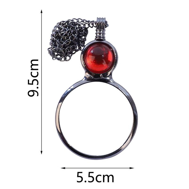 Alloy Multi-color optional 6x magnification Multipurpose Monolithic eyepiece Pendant Magnifying glass necklace Magnifier