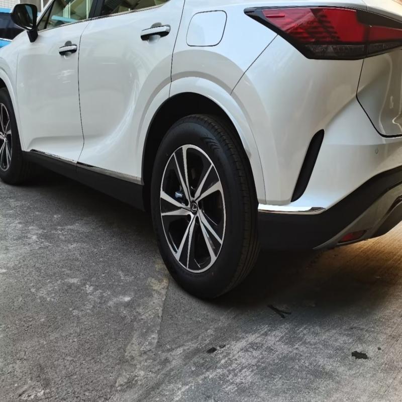 Для Lexus RX RX350h 450h 500h 2024 стальные Угловые защитные накладки на передний и задний угол кузова автомобиля Накладка на бампер Защитный молдинг Аксессуары