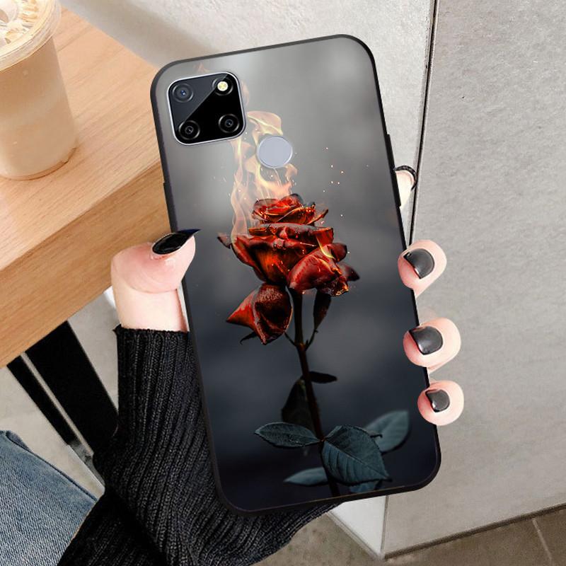 Для OPPO Realme C25 C25S C25Y Чехол Крутой Мягкий Силиконовый Матовый Ударопрочный Задняя Крышка Телефона Для Realme C 25 S Y Capa Funda Coque