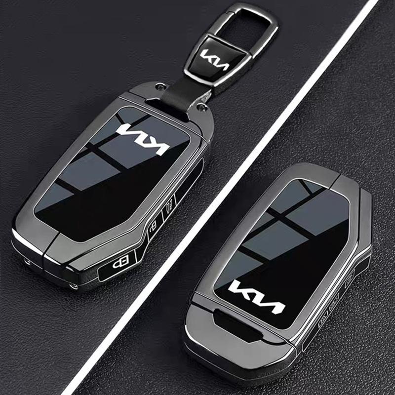 Черный чехол-обложка из ТПУ для автомобильного ключа-брелока для 2024 Kia EV9 Picanto Carnival Seltos K5 KA4 Sorento Morning 5 6 7 8 9 Кнопок Пульт
