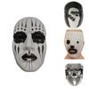 Slipknot Halloween Mask With Clown Face And Zipper Mouth For Costume Parties
