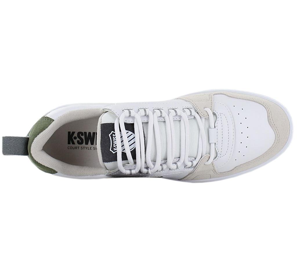 K-SWISS Cannonshield LTH Leather - Мужская обувь кожаная белая 07937-962-M ОРИГИНАЛ