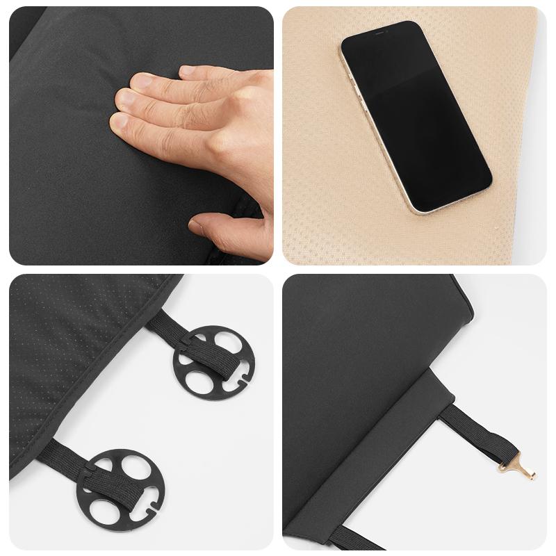 Car Seat Cushion Extension Pad Leg Support Cushions For VW GTI Polo Golf Passat MK6 Tiguan Jetta Beetle ID.3 Arteon CCTire Valve