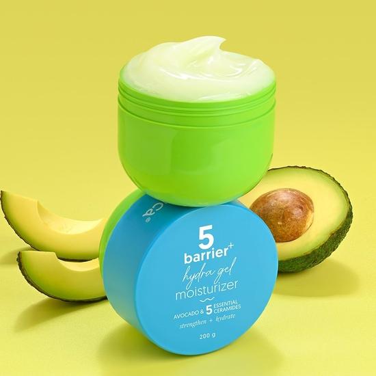 Aqualogica 5 Barrier+ Hydra Gel Moisturizer & Detan+ Dewy Sunscreen | 24-часовое интенсивное увлажнение | Удаляет загар | Защита SPF 50+ и PA++++
