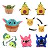 Cute Double-sided Plush Toy Flipover Yoda Avocado Baby