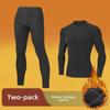 Men's Winter Thermal Quick-Dry Running Suit - Velvet Lined, High Elastic Fitness Tights