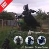 2025 New Creative Terror Scarecrow Halloween Decoration Ghostface Scarecrow Yard Hanging Scary Scream Ghost Ghostface Outdoor Decor Home Decoration